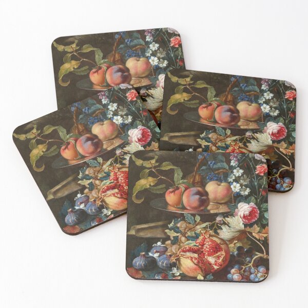 Item preview, Still Life with Fruit and Flowers designed and sold by zyeuxo.