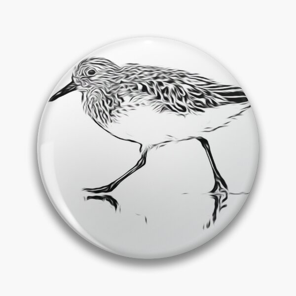 Item preview, Sketch of a Bird on a Beach designed and sold by Alyxandre.
