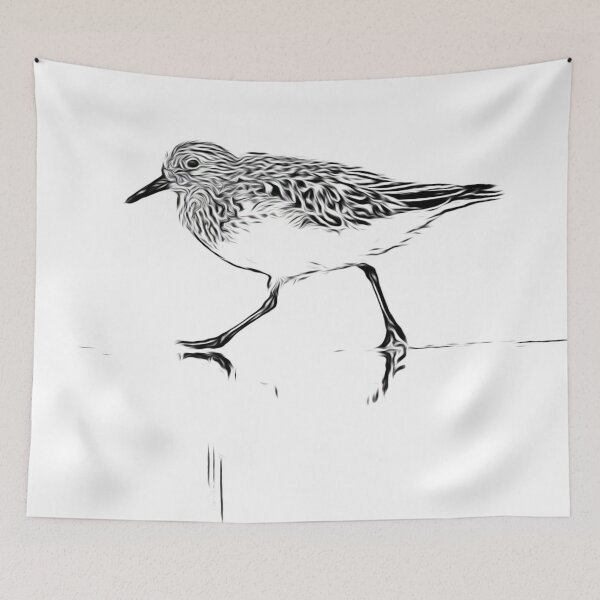 Item preview, Sketch of a Bird on a Beach designed and sold by Alyxandre.
