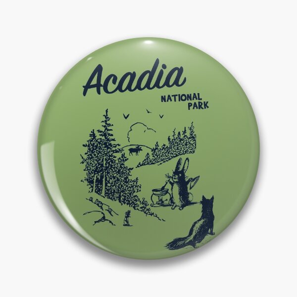 Item preview, Acadia national park vintage design designed and sold by Birdtheman12345.