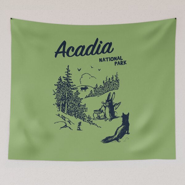 Item preview, Acadia national park vintage design designed and sold by Birdtheman12345.