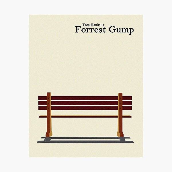 Forrest Gump Photographic Print