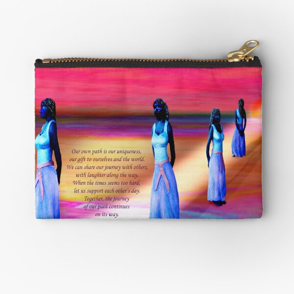 The Path Zipper Pouch