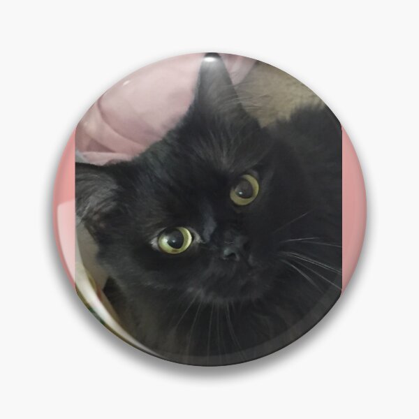 Item preview, Stunningly Expressive Black Cat designed and sold by Caryn Jaffe.