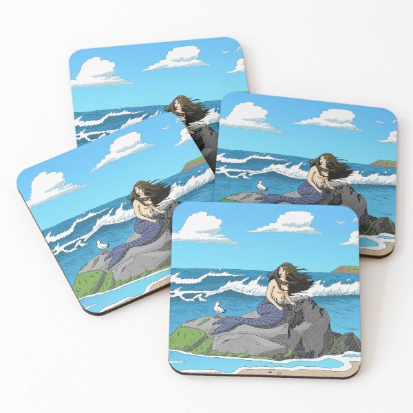 Item preview, Mermaid by the sea designed and sold by Blanco55.