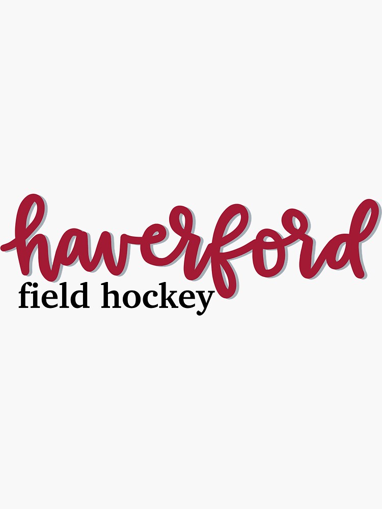 "haverford field hockey 2" Sticker for Sale by maddieannis Redbubble