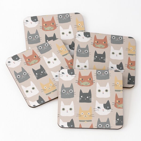 Item preview, Suspicious Kitties designed and sold by tyleescreations.