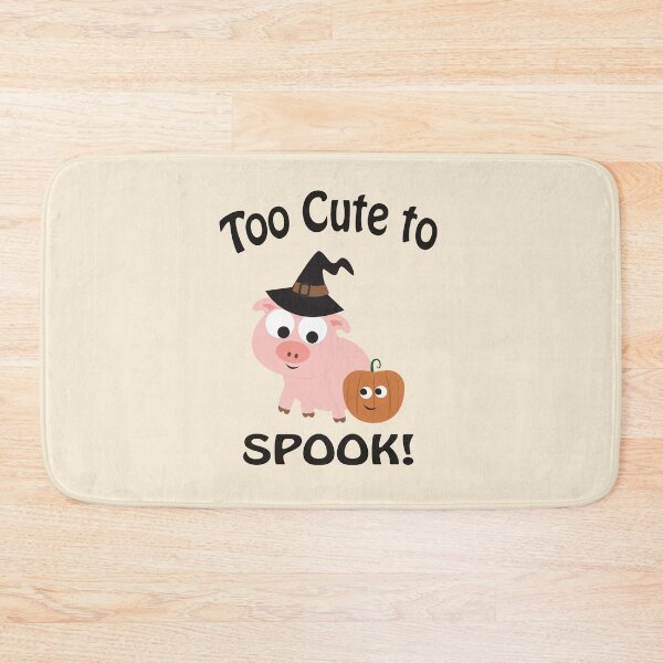 Item preview, Too Cute To Spook! Pig Witch designed and sold by Hedgie Designs.