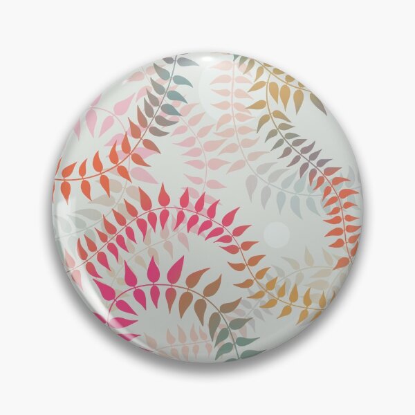 Item preview, Happy rainbow leaves and vines pattern light designed and sold by Shelley Gilbert.