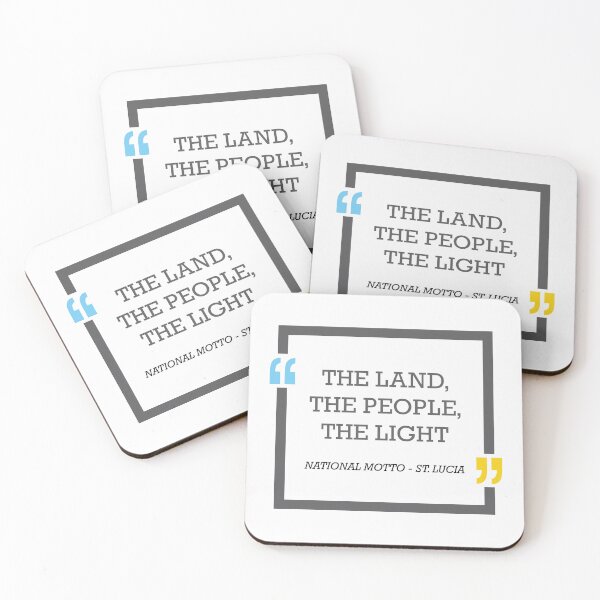 Item preview, St Lucia National Motto designed and sold by IdentiTee Studios.