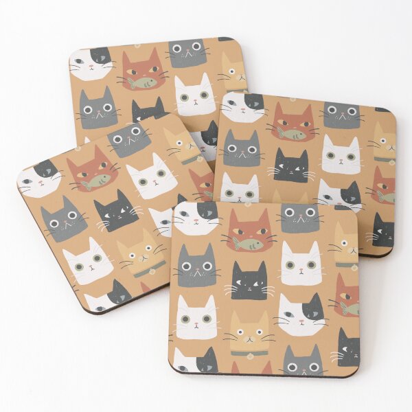 Item preview, Suspicious Kitties designed and sold by tyleescreations.