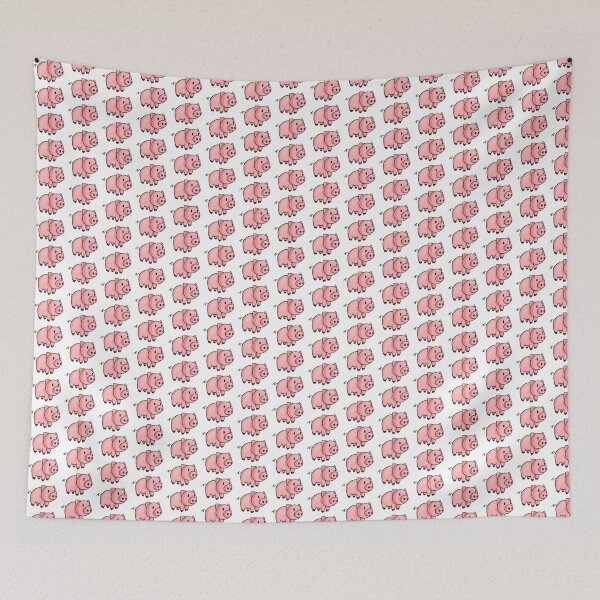 Item preview, Bouncing Cartoon Pig  designed and sold by Budgiebirb.