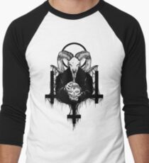 Satan Gets Ahead Men's Baseball ¾ T-Shirt