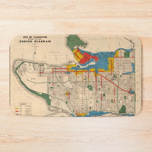 Item preview, City of Vancouver, British Columbia : zoning diagram (1931) designed and sold by FOVCA.