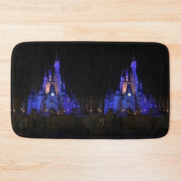 Item preview, Theme Park Castle Lit Up at Night designed and sold by alainakozyart.