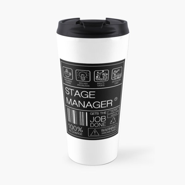 Stage Manager Label Travel Mug