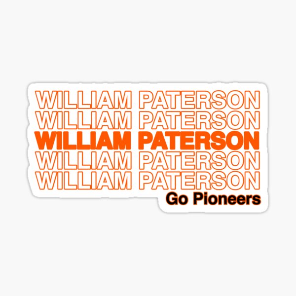 Vista previa del artículo con la obra «william paterson ir pioneros», diseñado y vendido por allieandnora.