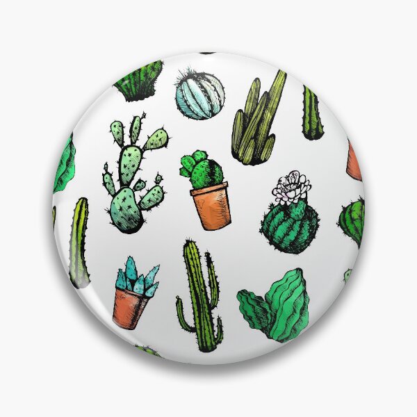 Item preview, Cool Vintage Cactus Patterns designed and sold by ETIndustries.