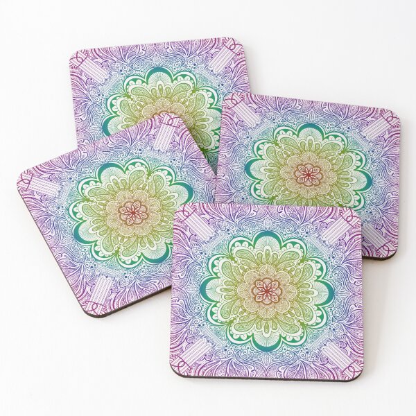 Item preview, Rainbow Mandala designed and sold by Giff-the-Artist.