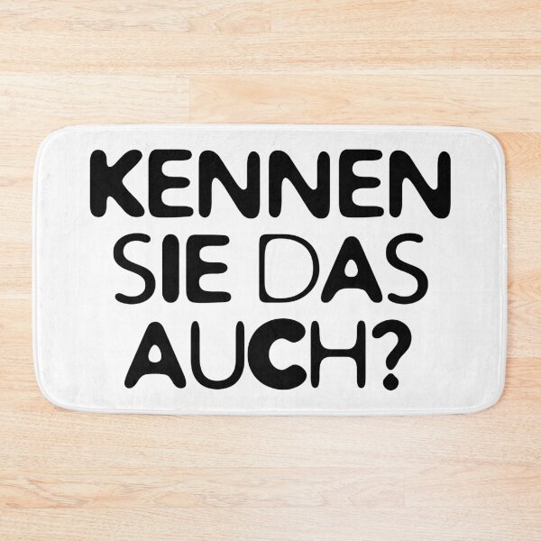 Item preview, Kennen Sie das auch? - German Text Lettering designed and sold by Urban-Lettering.