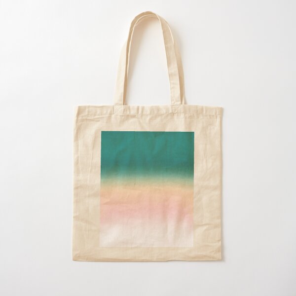 Turquoise pink sunset Ombre  Tote Bag for Sale by fuzzyfox