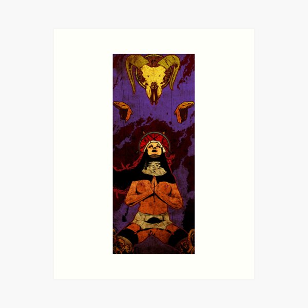 Nuns Have No Fun Art Print