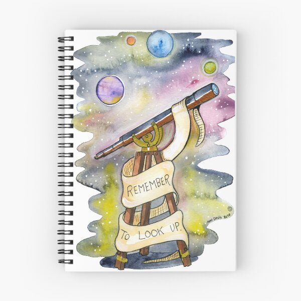 Item preview, Remember to Look Up Telescope  designed and sold by SurlyAmy.