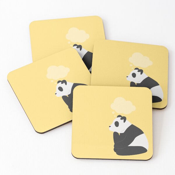 Item preview, Pondering Panda Sunflower designed and sold by animinimal.