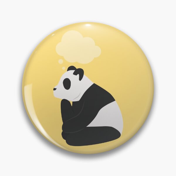 Item preview, Pondering Panda Sunflower designed and sold by animinimal.