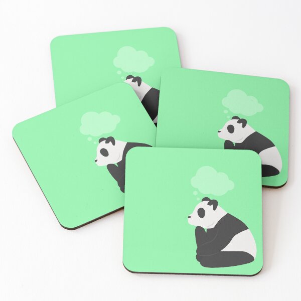 Item preview, Pondering Panda Bamboo designed and sold by animinimal.