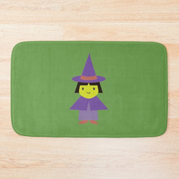Item preview, Adorable Little Cartoon Witch Dressed in Purple designed and sold by Hedgie Designs.