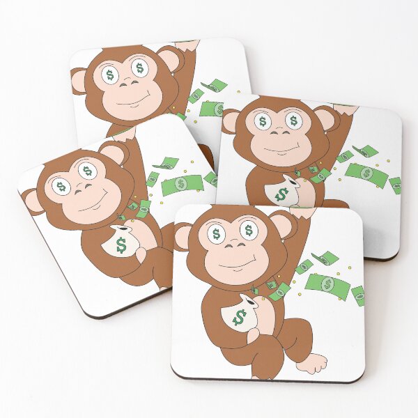 Item preview, cash money monkey designed and sold by random stupid thoughts.