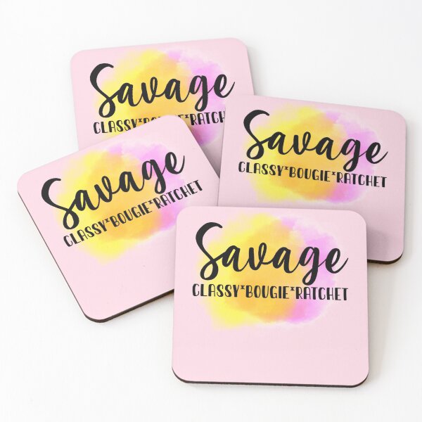 Item preview, Savage classy bougie ratchet funny TikTok video song lyric cute saying  designed and sold by tiffanator606.