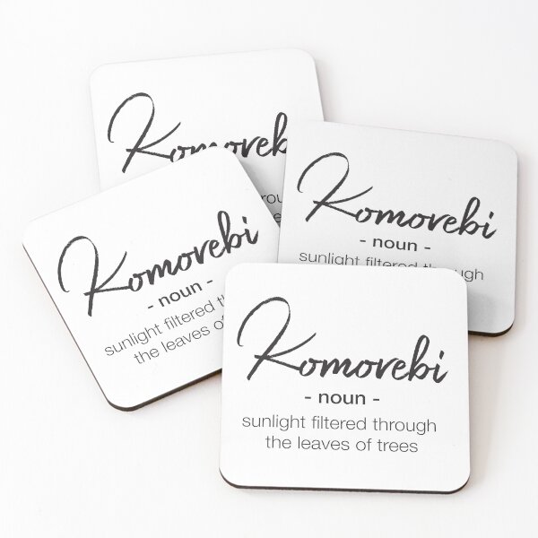 Item preview, Komorebi Word Definition Sunlight designed and sold by Kit Cronk.