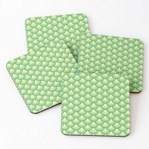 Item preview, Green Spring Circles Pattern designed and sold by Foxicopter.