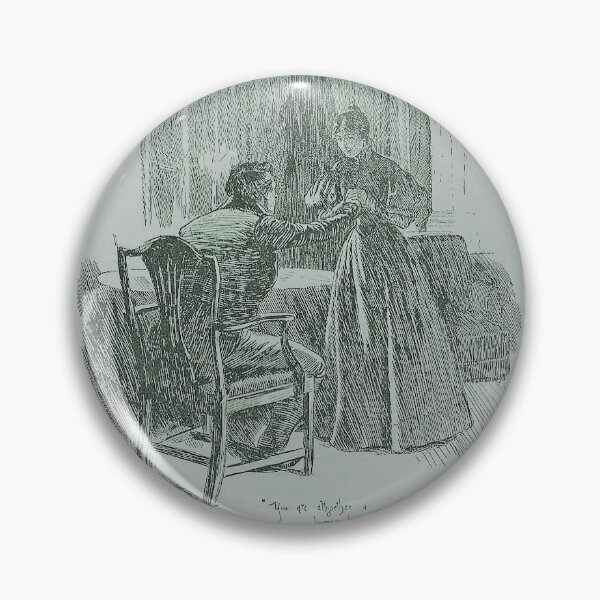 Item preview, JANE EYRE 1897 art with Rochester, Charlotte Bronte classic novel  designed and sold by Love30smovies.