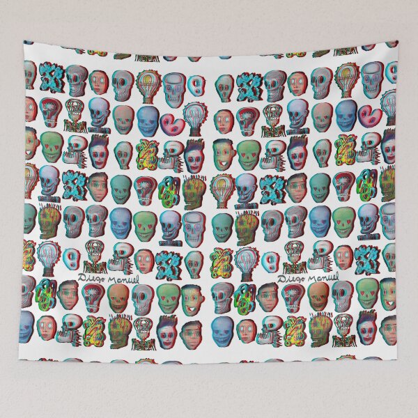 Item preview, Skulls 3d 2 designed and sold by Diego Manuel Rodriguez.