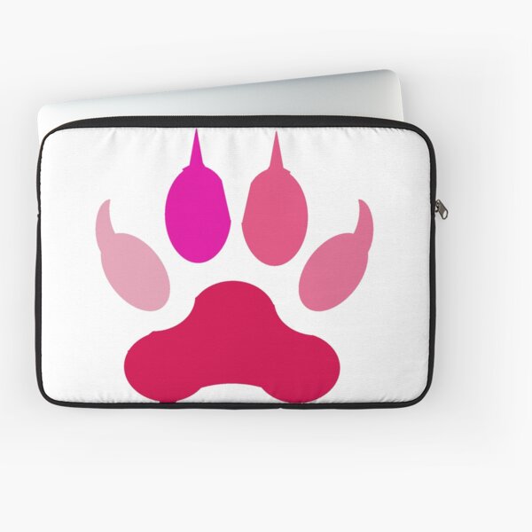 The Pink Paw Laptop Sleeve