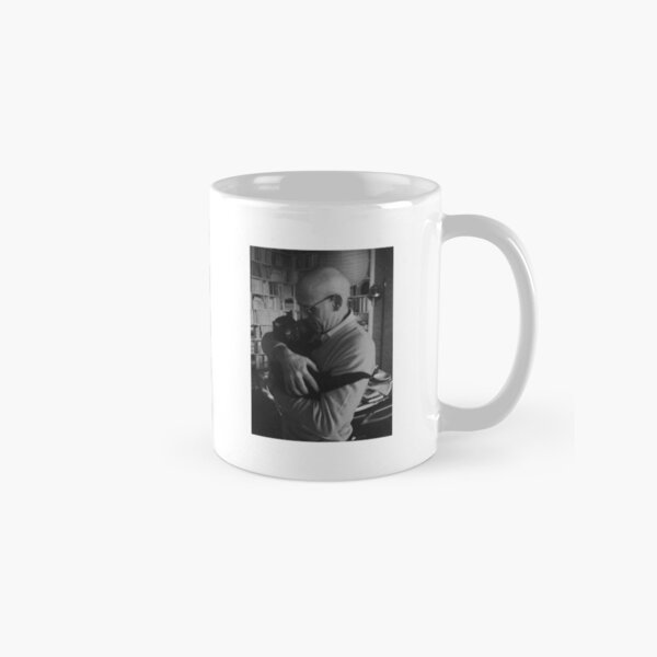 Foucault and a cat Classic Mug