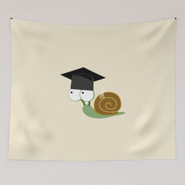 Item preview, Cute and funny Snail Graduate designed and sold by Hedgie Designs.