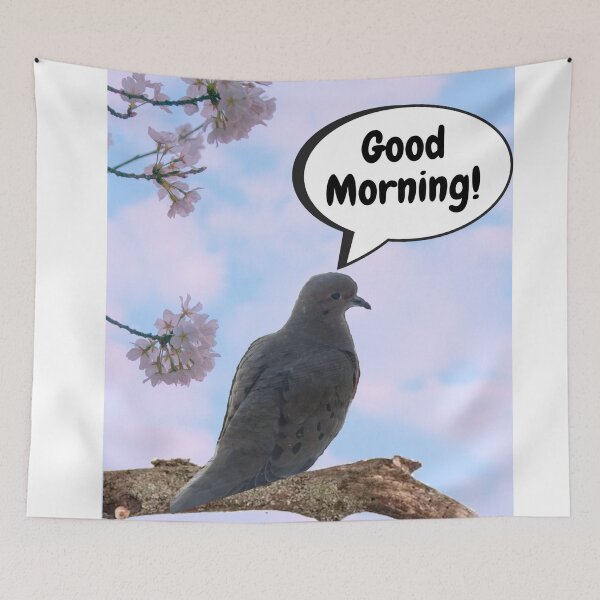 Item preview, Good Morning from a Bird in the sky designed and sold by marouma123456.