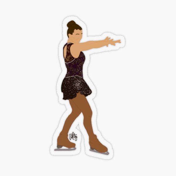 Northern Blades (Hailey) Transparent Sticker