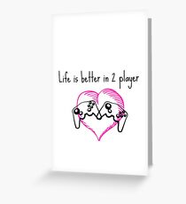 2 Player Greeting Card