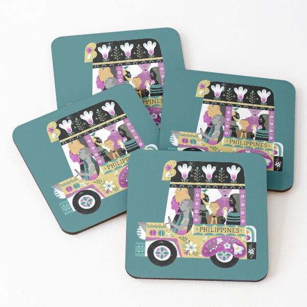 Item preview, Jeepney illustration by robert alejandro designed and sold by papemelroti.
