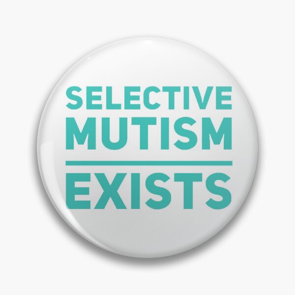 Item preview, Selective Mutism Exists designed and sold by NotoriousGalaxy.