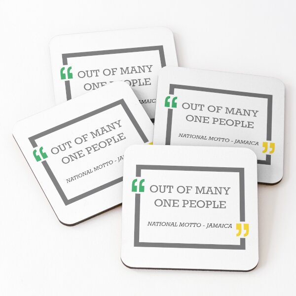 Item preview, Jamaica National Motto designed and sold by IdentiTee Studios.