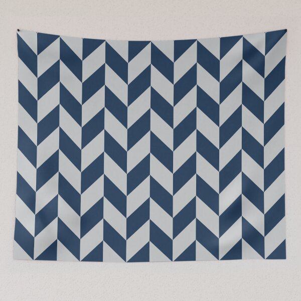 Item preview, Parallelogram Pattern without Outline 003 2- Gray Blue designed and sold by AmpersandCuster.