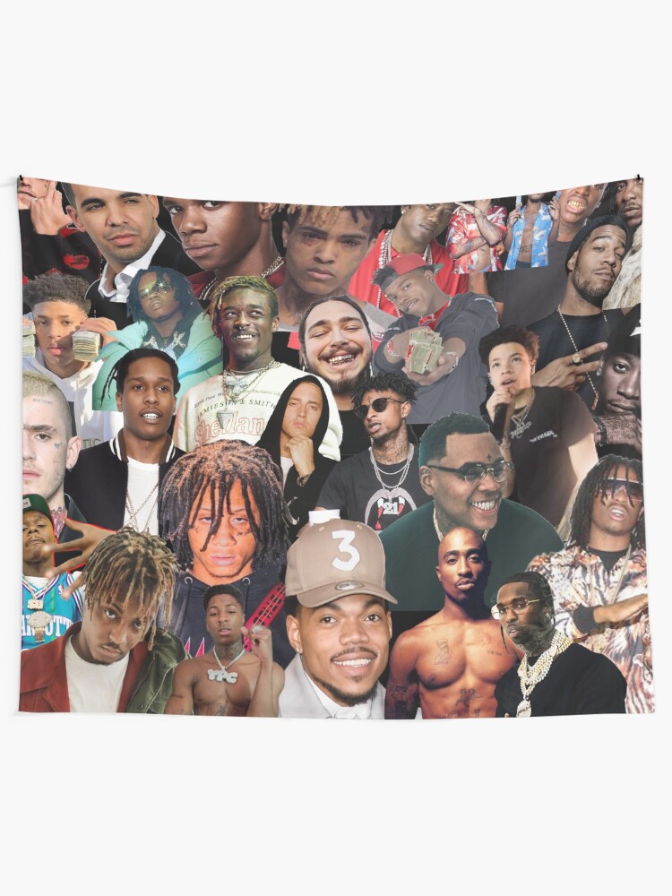 cool rapper tapestries