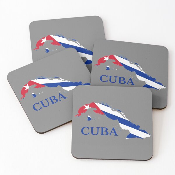 Item preview, Cuba Map flag designed and sold by marosharaf.
