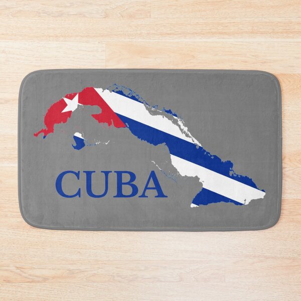Item preview, Cuba Map flag designed and sold by marosharaf.